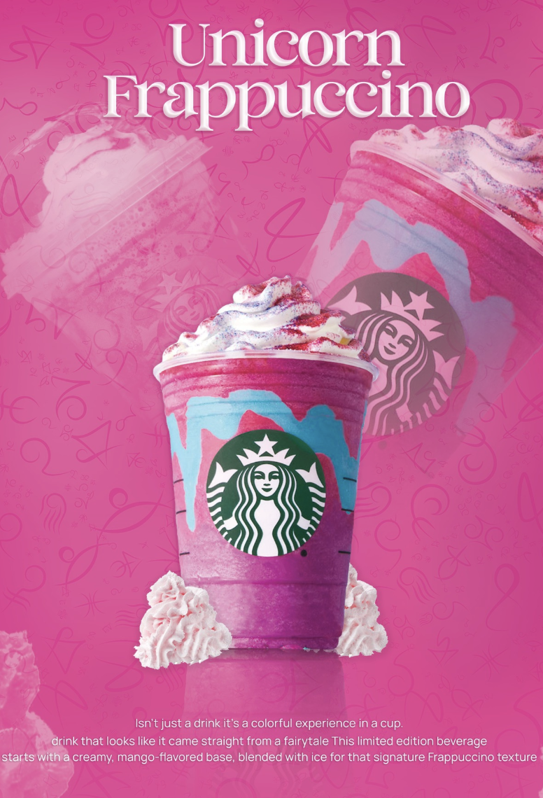 Starbucks Unicorn Drink