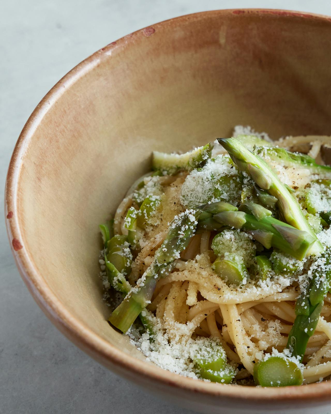 Creamy Lemon Asparagus Pasta