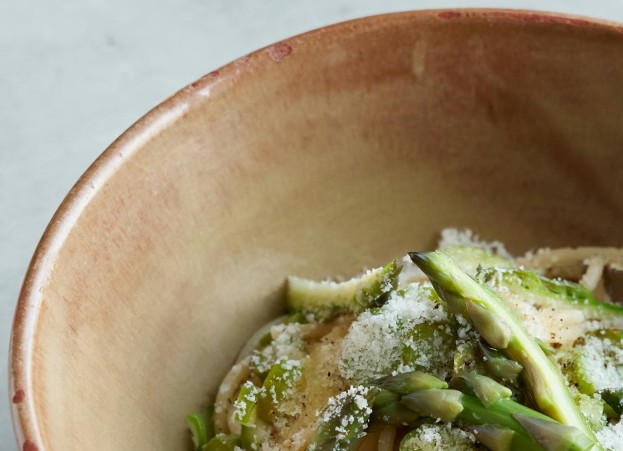 Creamy Lemon Asparagus Pasta