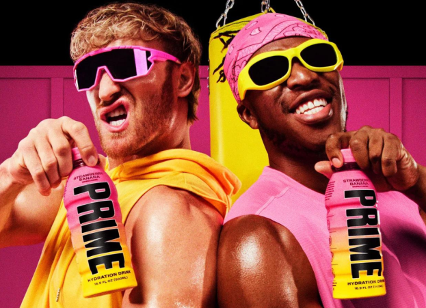 Logan Paul and PRIME partner JJ 'KSI' Olatunji
