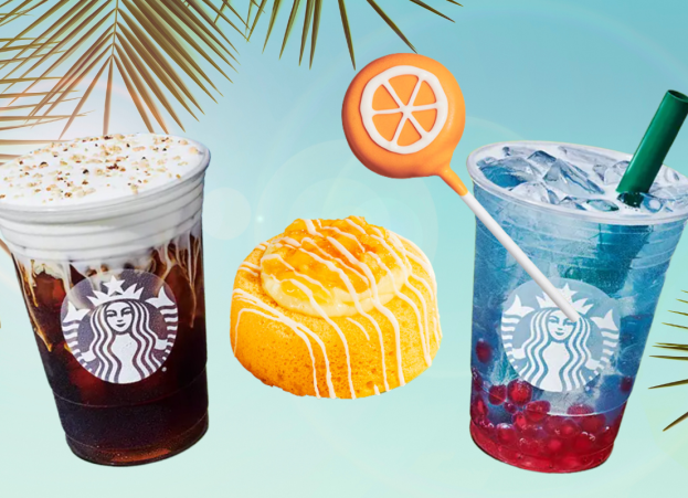 Starbucks new Summer menu is brimming with tropical flavors.